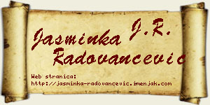 Jasminka Radovančević vizit kartica